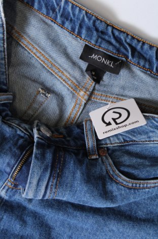 Pantaloni scurți de femei Monki, Mărime M, Culoare Albastru, Preț 45,50 Lei