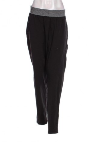 Pantaloni de femei Decathlon, Mărime XL, Culoare Negru, Preț 127,99 Lei