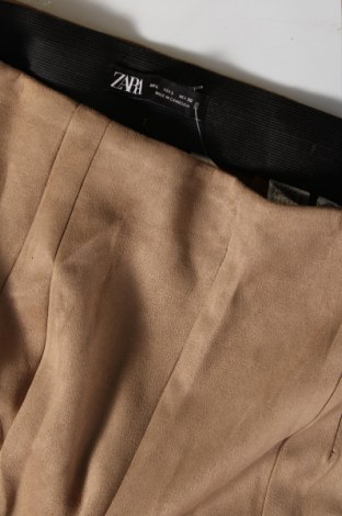 Damenhose Zara, Größe L, Farbe Beige, Preis € 8,99