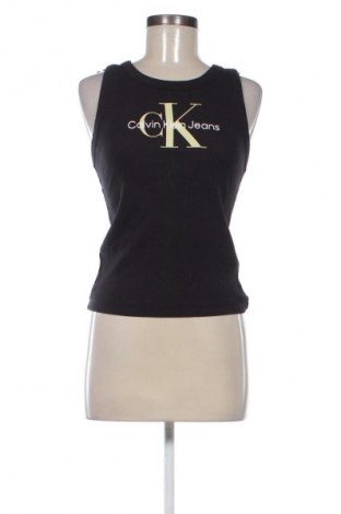 Γυναικείο αμάνικο μπλουζάκι Calvin Klein Jeans, Μέγεθος M, Χρώμα Μαύρο, Τιμή 42,99 €