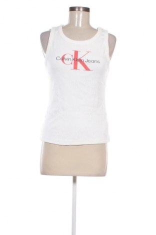 Damentop Calvin Klein Jeans, Größe L, Farbe Weiß, Preis € 45,99