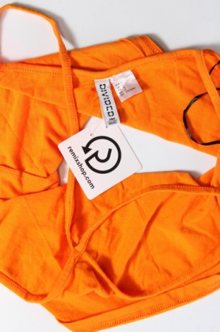 Damentop H&M Divided, Größe L, Farbe Orange, Preis 4,99 €