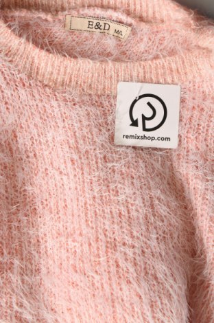 Damenpullover, Größe L, Farbe Aschrosa, Preis 20,99 €