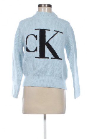 Damski sweter Calvin Klein Jeans, Rozmiar M, Kolor Niebieski, Cena 384,99 zł