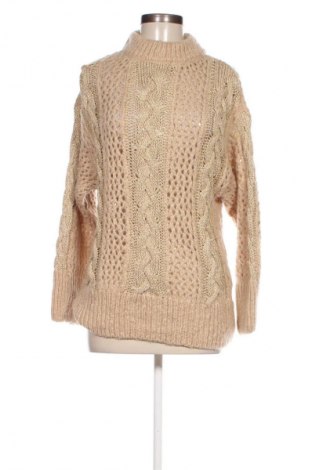 Damenpullover Zara, Größe S, Farbe Beige, Preis 12,99 €