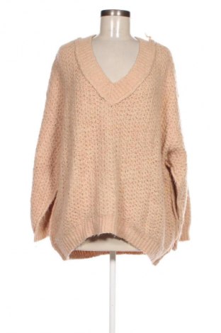 Damenpullover Zara, Größe L, Farbe Beige, Preis 7,99 €