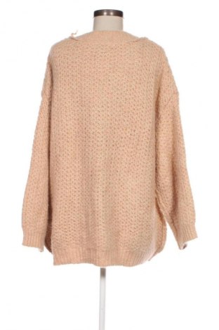 Damenpullover Zara, Größe L, Farbe Beige, Preis 7,99 €