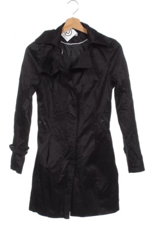 Damen Trenchcoat Orsay, Größe XS, Farbe Schwarz, Preis 34,69 €