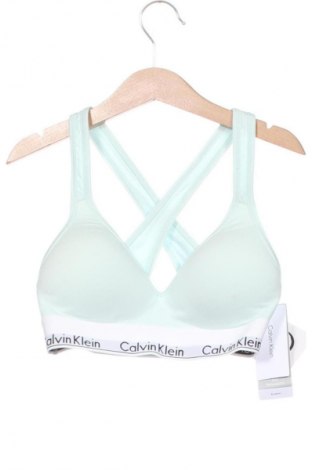 Γυναίκειο αθλητικό τοπ Calvin Klein, Μέγεθος XS, Χρώμα Μπλέ, Τιμή 52,99 €