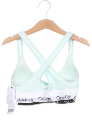 Γυναίκειο αθλητικό τοπ Calvin Klein, Μέγεθος XS, Χρώμα Μπλέ, Τιμή 52,99 €