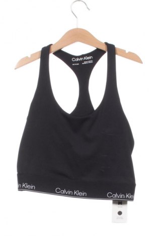 Damen Sporttop Calvin Klein, Größe XS, Farbe Schwarz, Preis 25,99 €