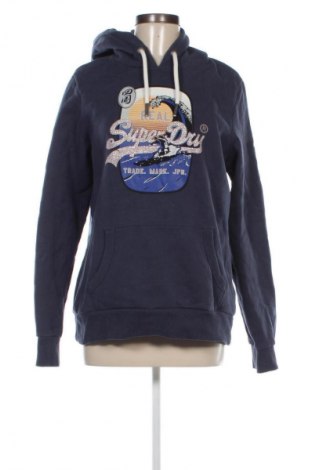 Damen Sweatshirt Superdry, Größe L, Farbe Blau, Preis € 31,99