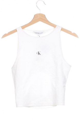 Damski top Calvin Klein Jeans, Rozmiar XS, Kolor Biały, Cena 135,99 zł