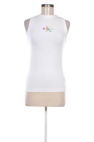 Γυναικείο τοπ Calvin Klein Jeans, Μέγεθος S, Χρώμα Λευκό, Τιμή 69,99 €