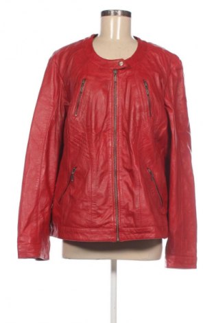 Damen Lederjacke, Größe XXL, Farbe Rot, Preis € 109,99