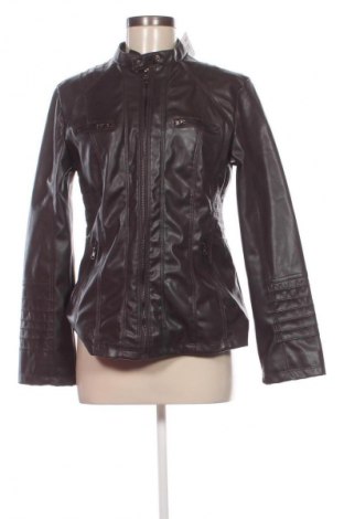 Damen Lederjacke, Größe M, Farbe Braun, Preis 30,99 €