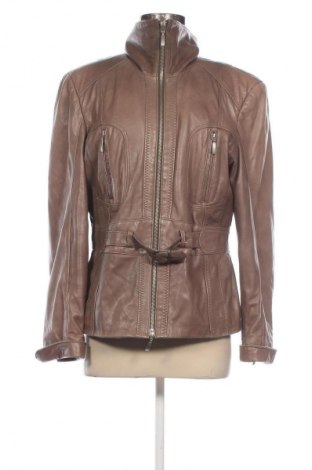 Damen Lederjacke Biba, Größe L, Farbe Grau, Preis € 67,99