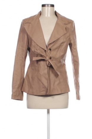 Damen Lederjacke Camelot, Größe M, Farbe Beige, Preis 41,94 €