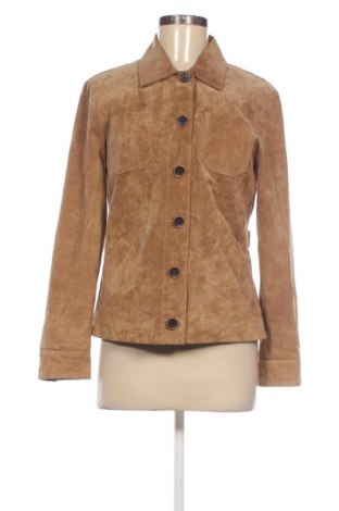 Damen Lederjacke Eddie Bauer, Größe S, Farbe Beige, Preis € 139,99