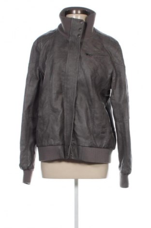 Damen Lederjacke Janina, Größe L, Farbe Grau, Preis 19,99 €