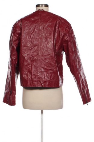 Damen Lederjacke NA-KD, Größe L, Farbe Rot, Preis 42,99 €