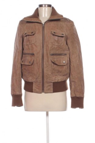 Damen Lederjacke Tom Tailor, Größe S, Farbe Beige, Preis € 124,99