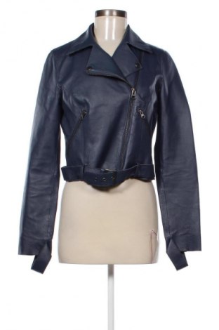 Damen Lederjacke Warehouse, Größe M, Farbe Blau, Preis € 124,99