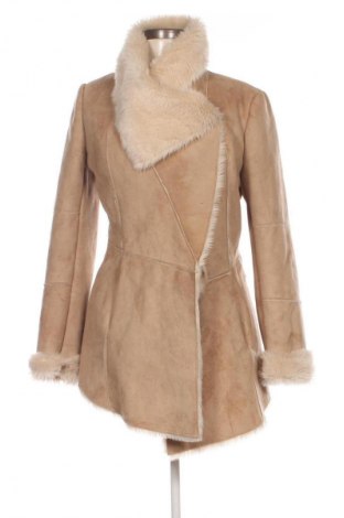 Damenmantel Bershka, Größe M, Farbe Beige, Preis € 61,99