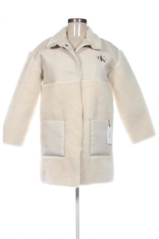 Kindermantel Calvin Klein Jeans, Größe 11-12y/ 152-158 cm, Farbe Beige, Preis € 289,99