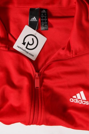 Γυναικεία αθλητική ζακέτα Adidas, Μέγεθος L, Χρώμα Κόκκινο, Τιμή 25,99 €