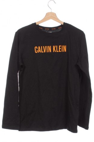 Gyerek blúz Calvin Klein, Méret 14-15y / 168-170 cm, Szín Fekete, Ár 17 819 Ft