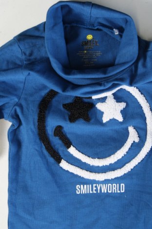 Kinder Shirt Smiley, Größe 2-3y/ 98-104 cm, Farbe Blau, Preis € 4,99