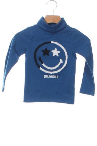 Kinder Shirt Smiley, Größe 2-3y/ 98-104 cm, Farbe Blau, Preis 7,99 €