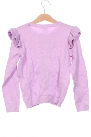 Kinder Strickjacke Hema, Größe 4-5y/ 110-116 cm, Farbe Lila, Preis € 11,99