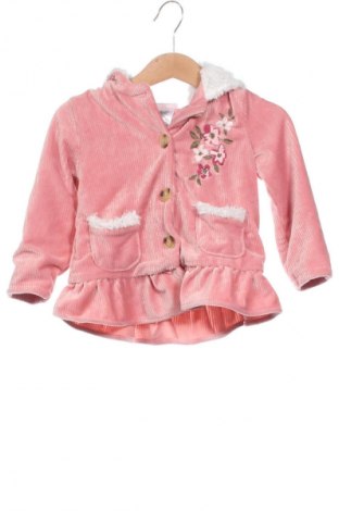 Pulover cu nasturi pentru copii Little Lass, Mărime 12-18m/ 80-86 cm, Culoare Roz, Preț 55,99 Lei