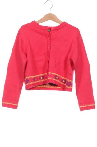 Παιδική ζακέτα United Colors Of Benetton, Μέγεθος 4-5y/ 110-116 εκ., Χρώμα Ρόζ , Τιμή 15,99 €