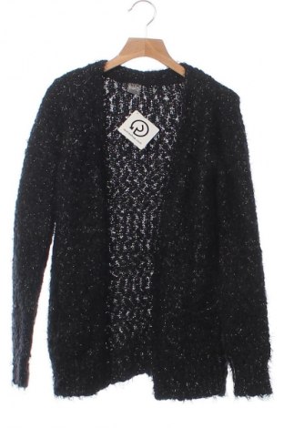 Kinder Strickjacke Y.F.K., Größe 8-9y/ 134-140 cm, Farbe Schwarz, Preis 8,99 €