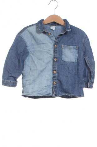 Kinderhemd H&M, Größe 18-24m/ 86-98 cm, Farbe Blau, Preis 7,99 €