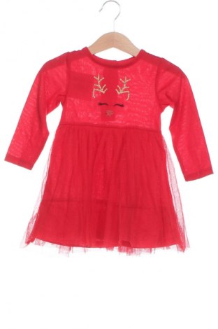 Kinderkleid, Größe 9-12m/ 74-80 cm, Farbe Rot, Preis € 5,99