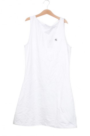 Kinderkleid Calvin Klein Jeans, Größe 14-15y/ 168-170 cm, Farbe Weiß, Preis 64,99 €