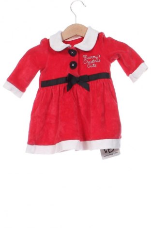 Kinderkleid George, Größe 1-2m/ 50-56 cm, Farbe Rot, Preis 2,99 €