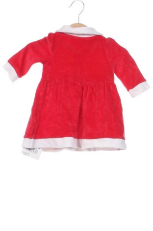 Kinderkleid George, Größe 1-2m/ 50-56 cm, Farbe Rot, Preis 2,99 €