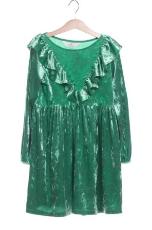 Kinderkleid H&M, Größe 7-8y/ 128-134 cm, Farbe Grün, Preis € 6,99