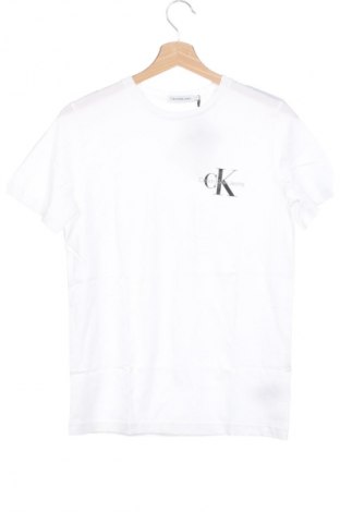 Dětské tričko  Calvin Klein Jeans, Velikost 13-14y/ 164-168 cm, Barva Bílá, Cena  789,00 Kč