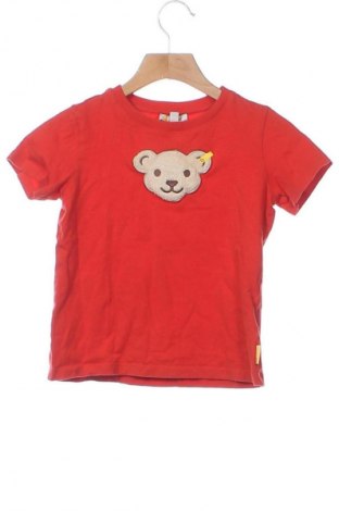 Dziecięcy T-shirt Steiff, Rozmiar 4-5y/ 110-116 cm, Kolor Czerwony, Cena 44,94 zł