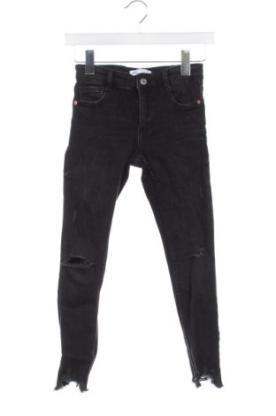 Kinderjeans Zara, Größe 7-8y/ 128-134 cm, Farbe Schwarz, Preis 12,99 €