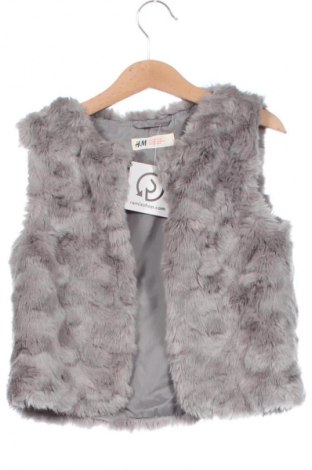 Dziecięca kamizelka H&M, Rozmiar 6-7y/ 122-128 cm, Kolor Szary, Cena 68,99 zł