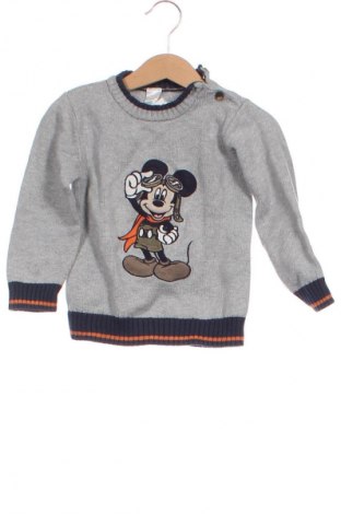 Παιδικό πουλόβερ Disney, Μέγεθος 18-24m/ 86-98 εκ., Χρώμα Γκρί, Τιμή 10,99 €