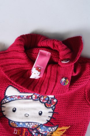 Kinderpullover Hello Kitty, Größe 18-24m/ 86-98 cm, Farbe Rot, Preis 8,99 €