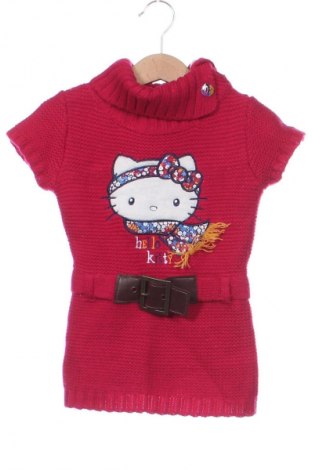 Kinderpullover Hello Kitty, Größe 18-24m/ 86-98 cm, Farbe Rot, Preis 11,99 €